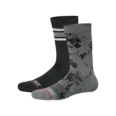 Women's 2-Pair Whole Package Crew Socks
