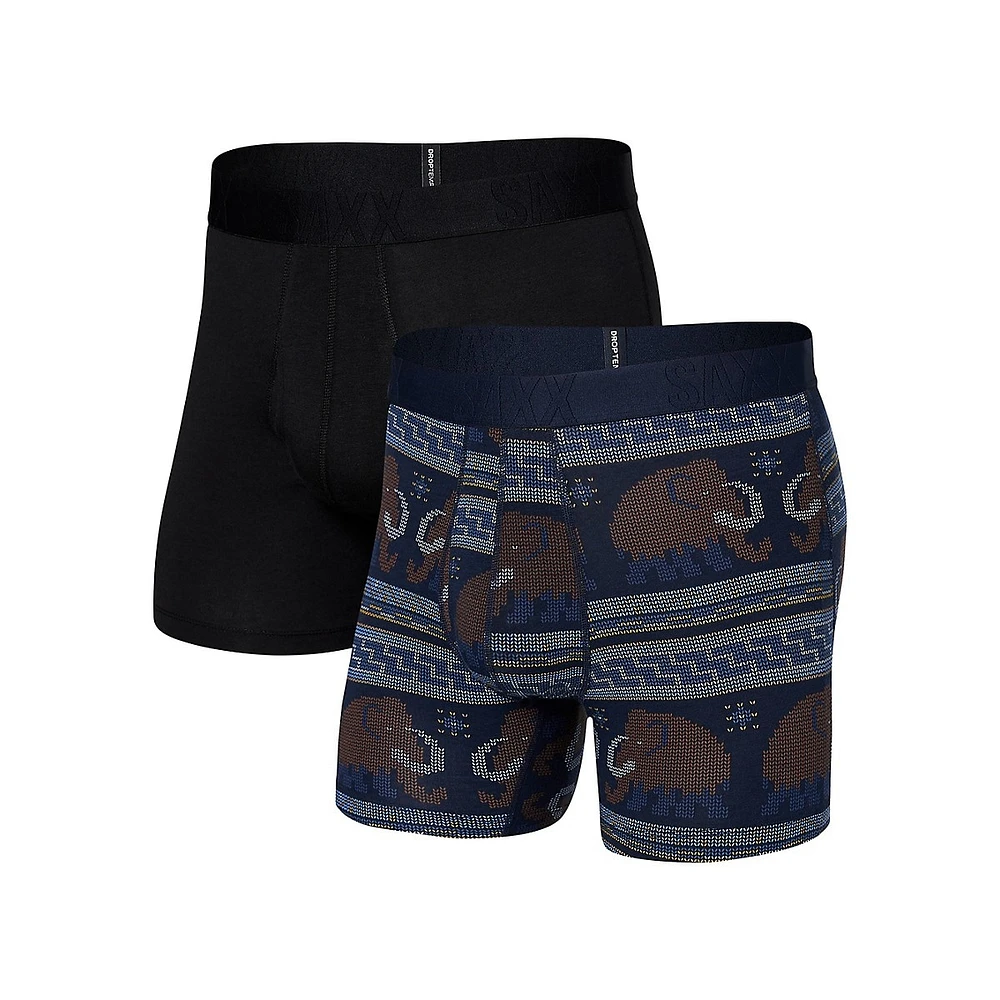 2-Pack Droptemp Cooling Cotton Boxer Briefs