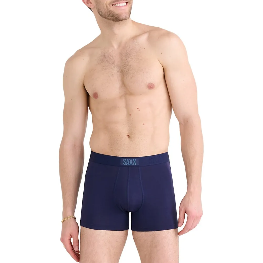 Vibe Boxer Brief - Spacedye Heather- Blue