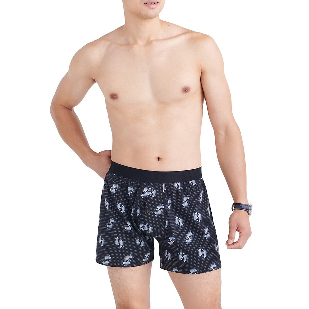 SAXX Underwear Droptemp Cooling Sleep Loose Boxer