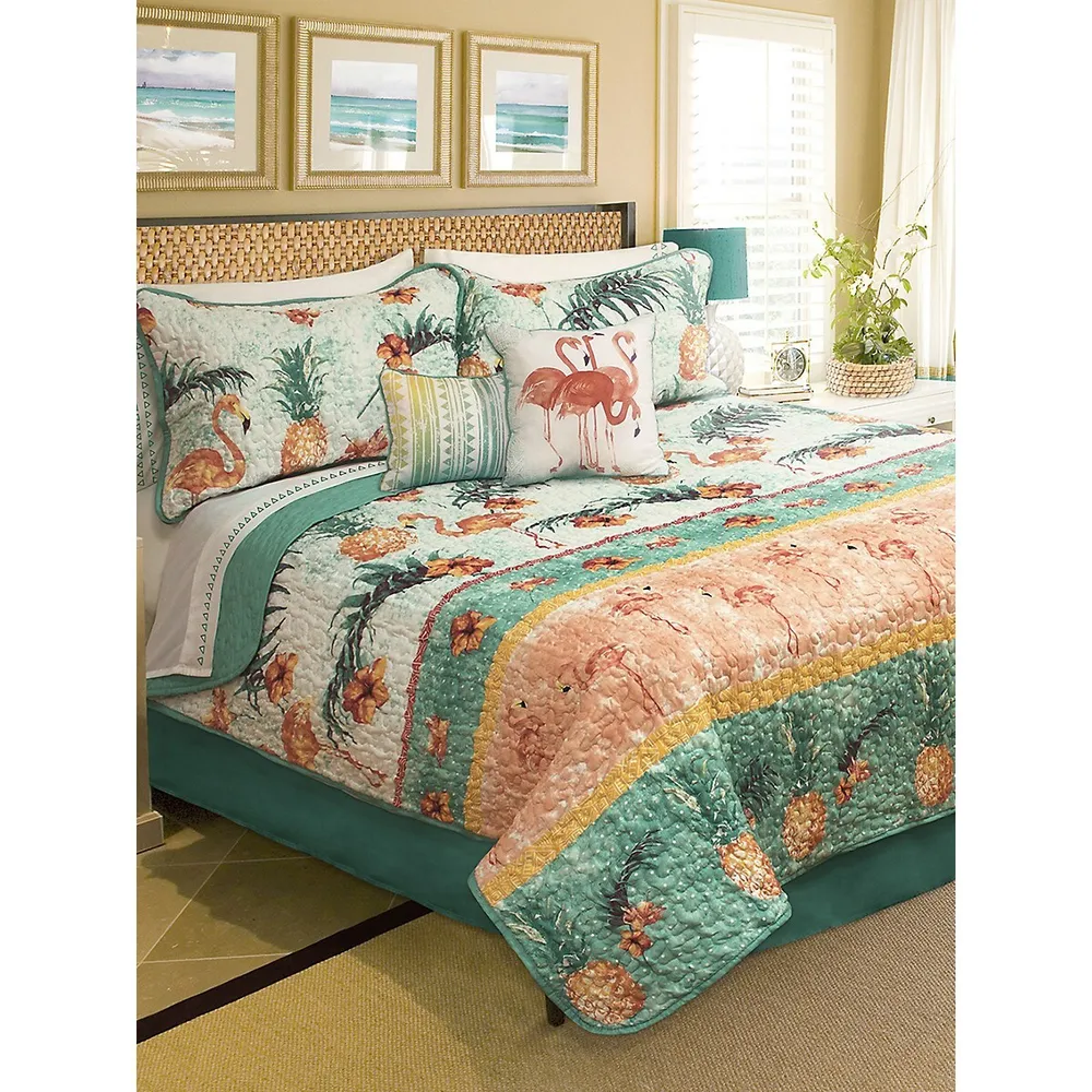 Maui 300-Thread Count 5-Piece Quilt Set