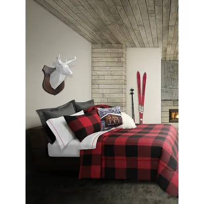 3-Piece Buffalo Plaid Comforter Set