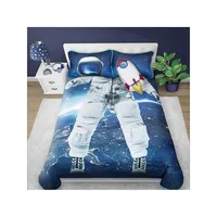 Kid's Astronaut 3-Piece Quilt Set