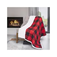 Plaid Oversized Quilted Throw