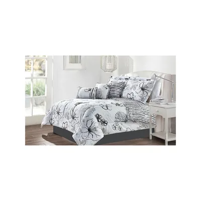 Avalon Floral 7-Piece Comforter Set