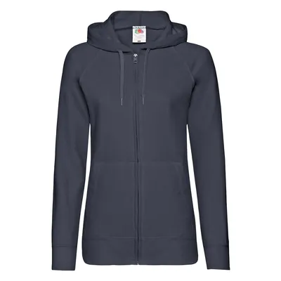 Ladies Fitted Lightweight Hooded Sweatshirts Jacket / Zoodie (240 Gsm)