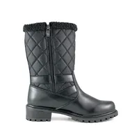 Whittaker2 Lug Sole Cold Weather Faux-Fur Booties