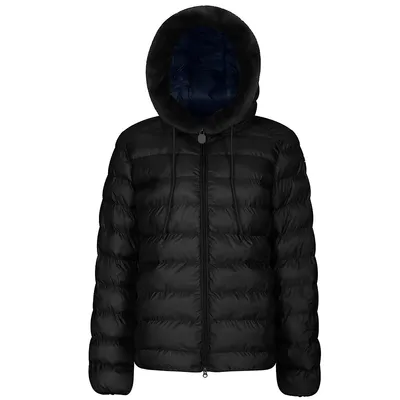 Women's Puffer With Fur Lined Hood