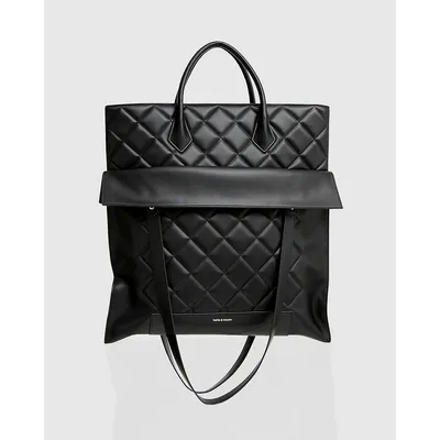 Lost Lovers Quilted Leather Tote