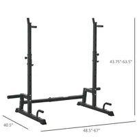 Multi-function Barbell Squat Rack Stand