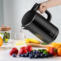 1.7L Smart Electric Kettle Temp Digital Kettle 1500W Full Stainless Interior, Double-Layer
