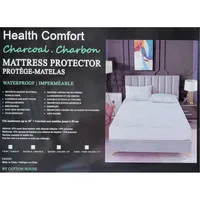 Charcoal Infused Mattress Protector, Waterproof