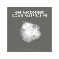 Firm Support Gel Microfiber Down Alternative Pillow