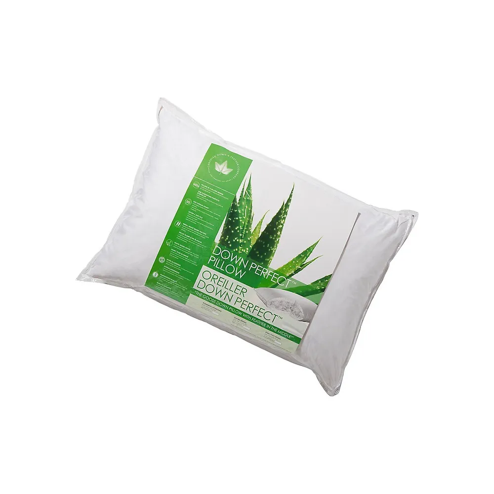 Medium Support 575 Loft Down Perfect Pillow