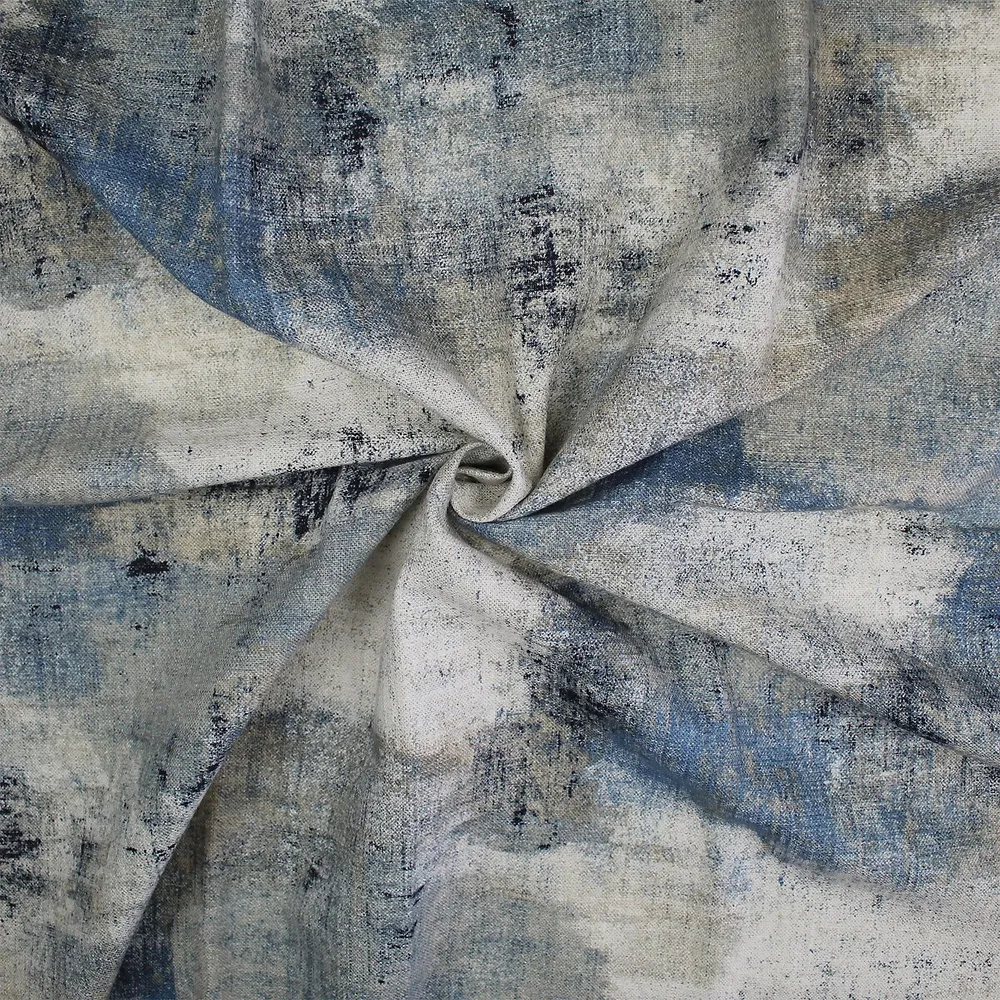Thiago Linen Dark Denim Blue Coverlet Set