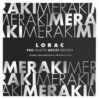 Palette d'artiste Pro édition Meraki de LORAC