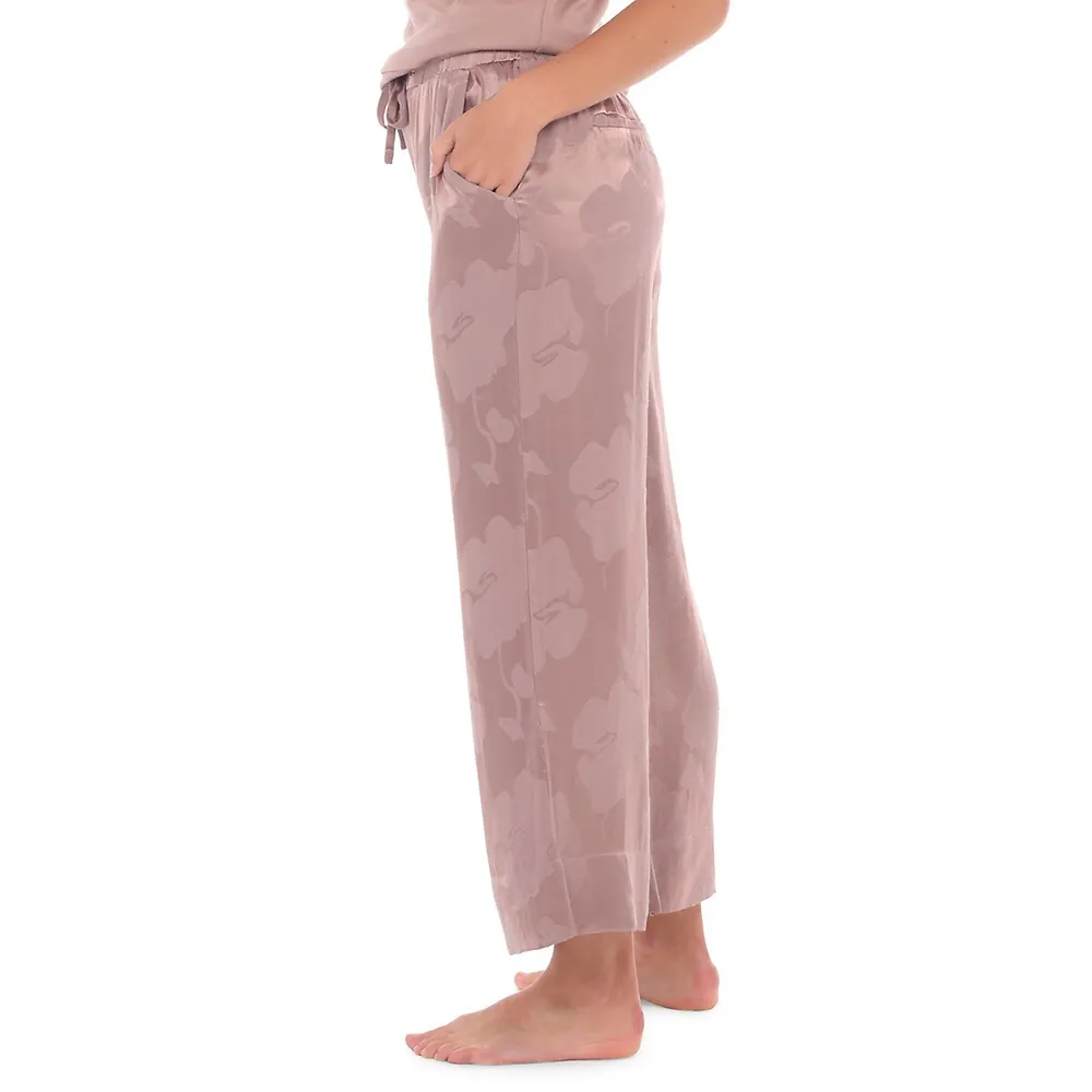 Retrograde Poppy Floral-Print Pyjama Pants