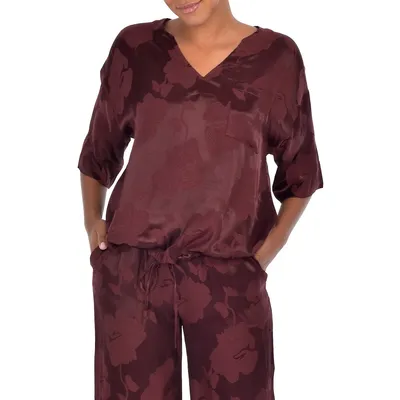 Annie Boxy Jacquard Top