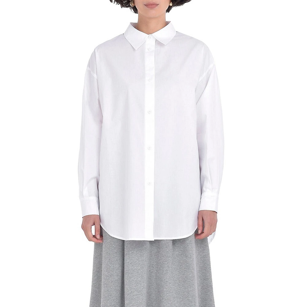 Yule Oversized Organic Cotton Shirt