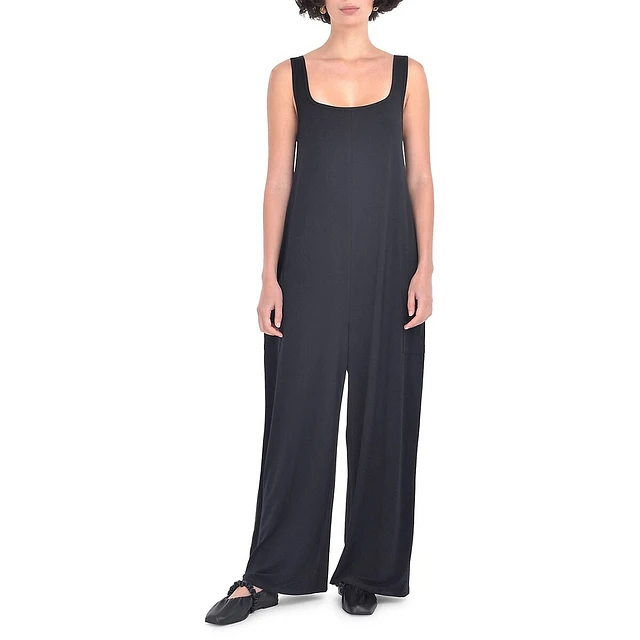 Paper Label Claire Relaxed-Fit Sleep & Lounge Jumpsuit