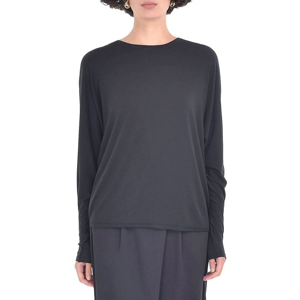 Tana Dolman-Sleeve Top