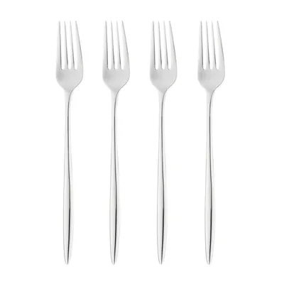 Dolce Premium Dessert Fork Set - 18/10 Stainless Steel