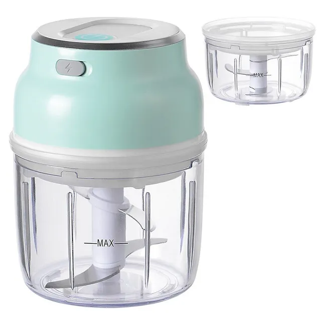Costway 3-Cup Electric Food Processor Vegetable Chopper w/ Stainless Steel  Blade 