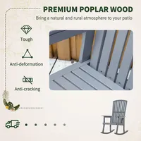 Wooden Rocking Chair