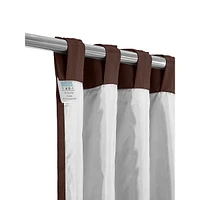 Princeton 2-Piece Rod-Pocket Curtain Panel Set- 96-Inch