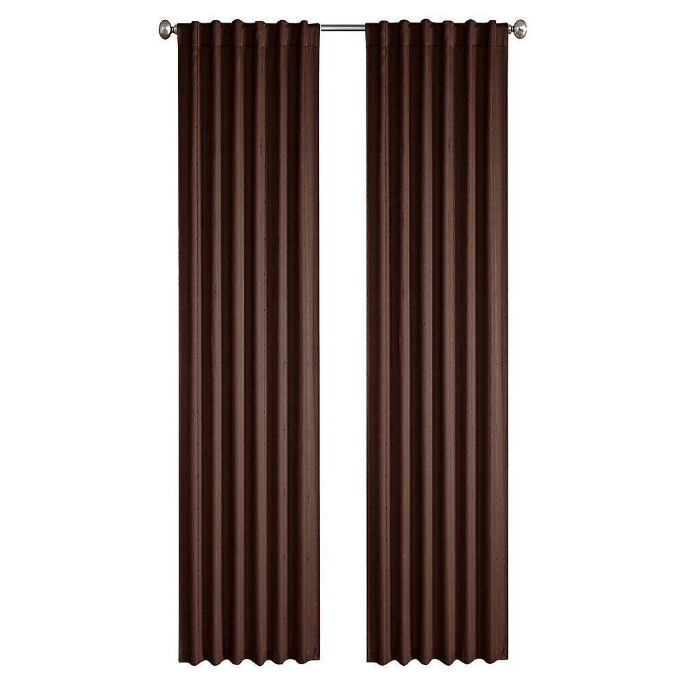 Princeton 2-Piece Rod-Pocket Curtain Panel Set- 96-Inch