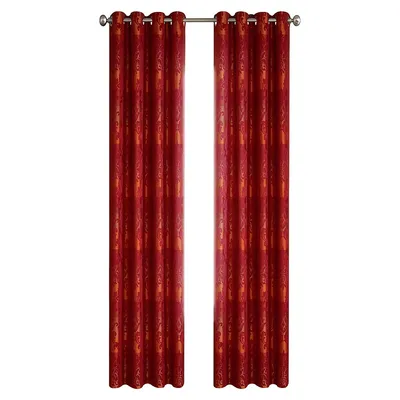 Spencer 2-Piece Grommet Curtain Panels Set- 96-Inch