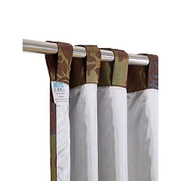 Spencer 2-Piece Rod Pocket Curtain Panel Set - 96-Inch