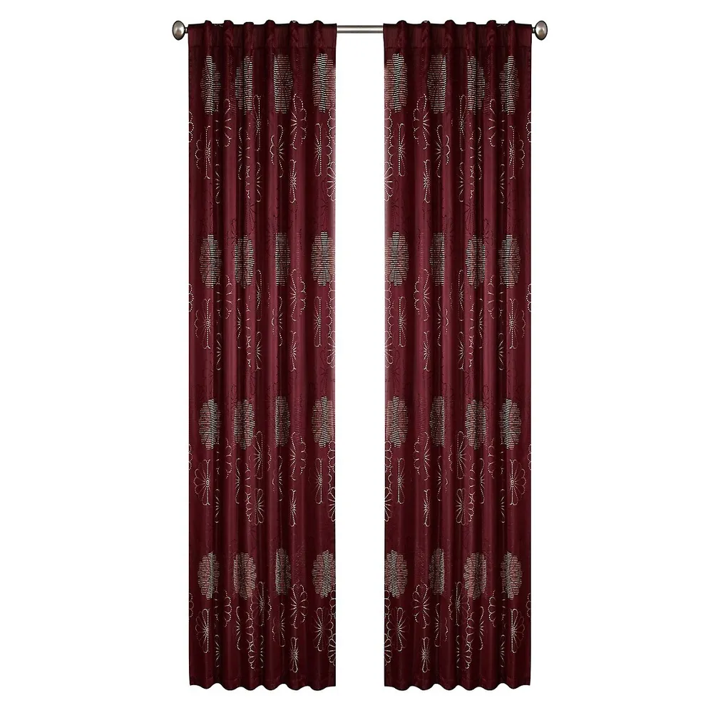 Rolea 2-Piece Rod-Pocket Curtain Panels - 96-Inch