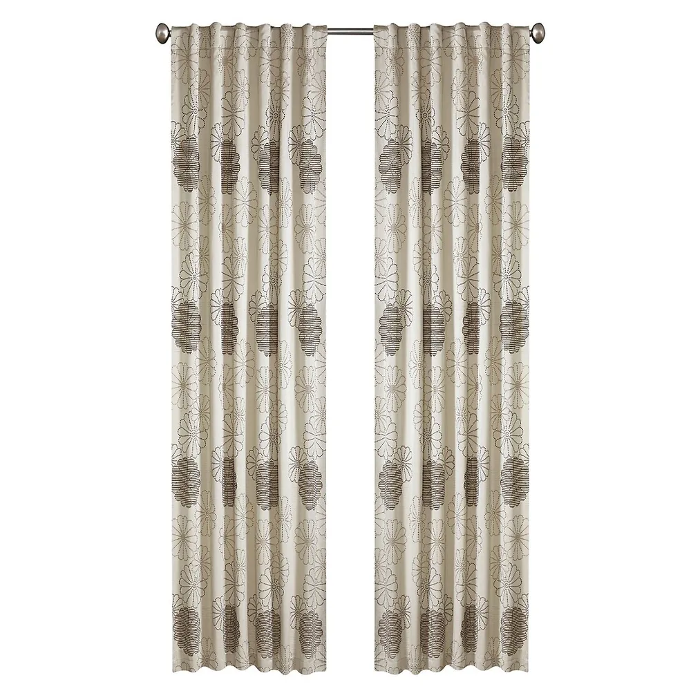 Rolea 2-Piece Rod-Pocket Curtain Panels - 96-Inch