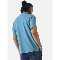Men Solid Polo Neck Stylish Active & Sports Jersey T-shirt