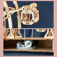 3D Wooden Puzzle Music Box Ferris Wheel