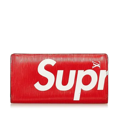 Pre-loved Supreme Epi Brazza Long Wallet