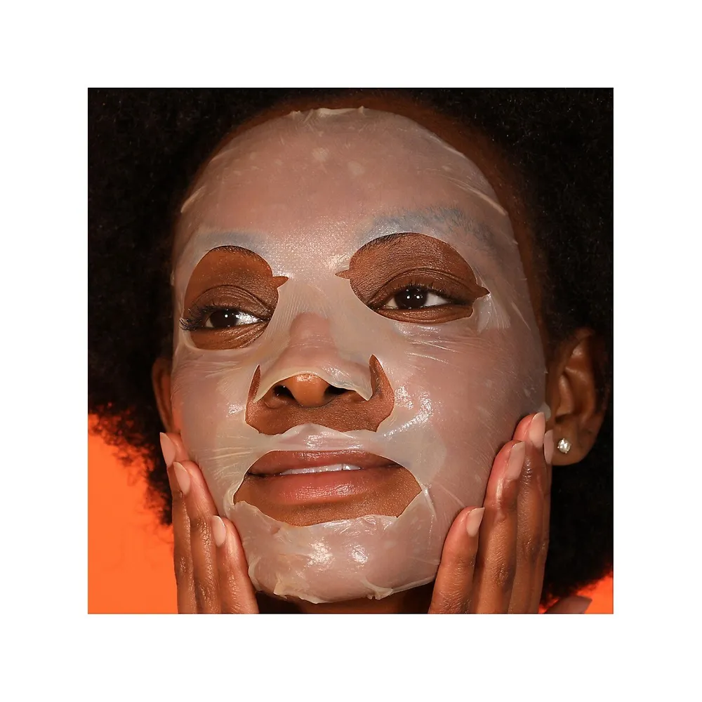Masque visage Coup d'Éclat à la vitamine C et à la biocellulose lactique