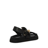 Women's Midas Ruched Flat Sandals