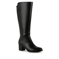 Athena Waterproof Chunky Tall Heel Boots