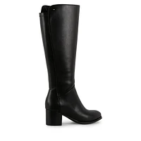 Athena Waterproof Chunky Tall Heel Boots