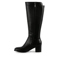 Athena Waterproof Chunky Tall Heel Boots