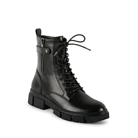 Women's Perry Waterproof Short Combat Boots