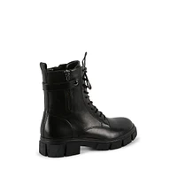 Women's Perry Waterproof Short Combat Boots