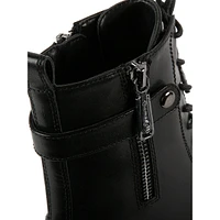 Women's Perry Waterproof Short Combat Boots