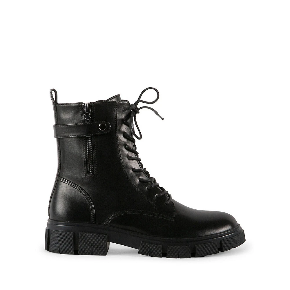 Women's Perry Waterproof Short Combat Boots