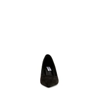 Dianna Point-Toe Block-Heel Pumps