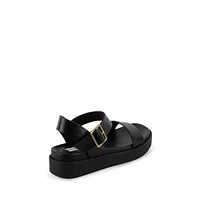 Addison Buckle-Strap Sandals