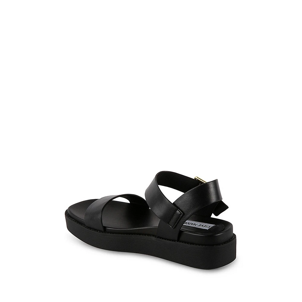 Addison Buckle-Strap Sandals