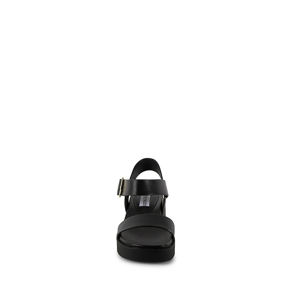 Addison Buckle-Strap Sandals